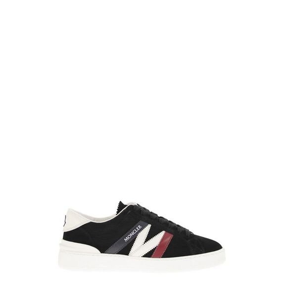Luxury Suede Monogram Trainers for Men - Low-cut, Lace-up, Monogram Detail - Picture 1 of 4